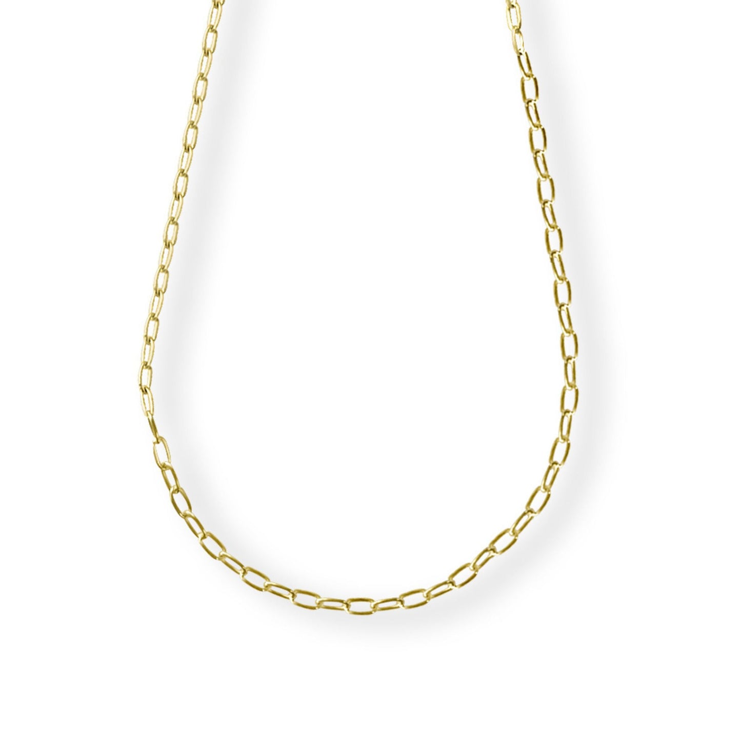 Blake - Blake 18K Gold-Filled 2.55mm Cable Link Chain Necklace
