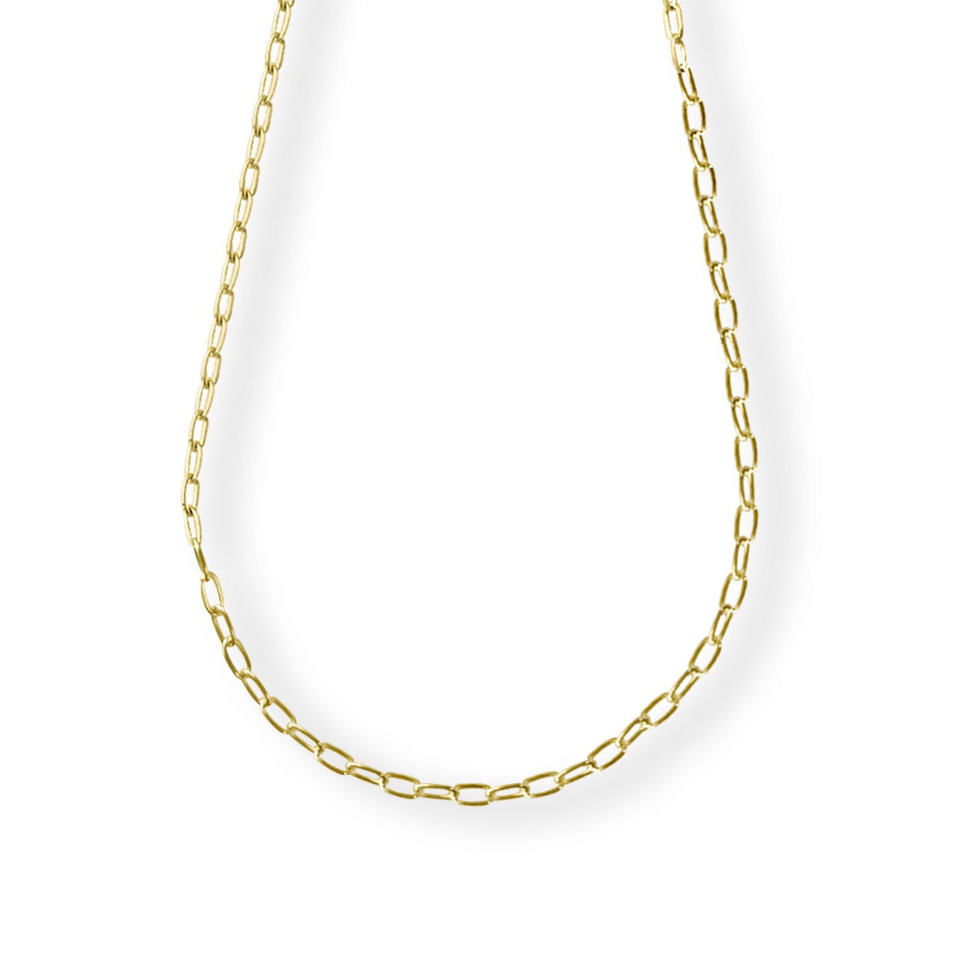 Blake - Blake 18K Gold-Filled 2.55mm Cable Link Chain Necklace