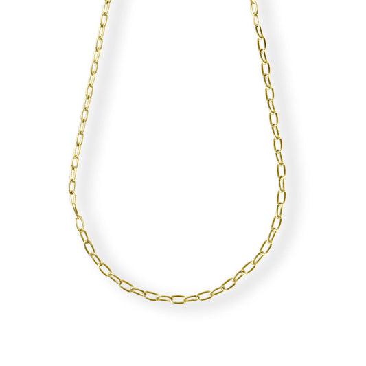 Blake - Blake 18K Gold-Filled 2.55mm Cable Link Chain Necklace