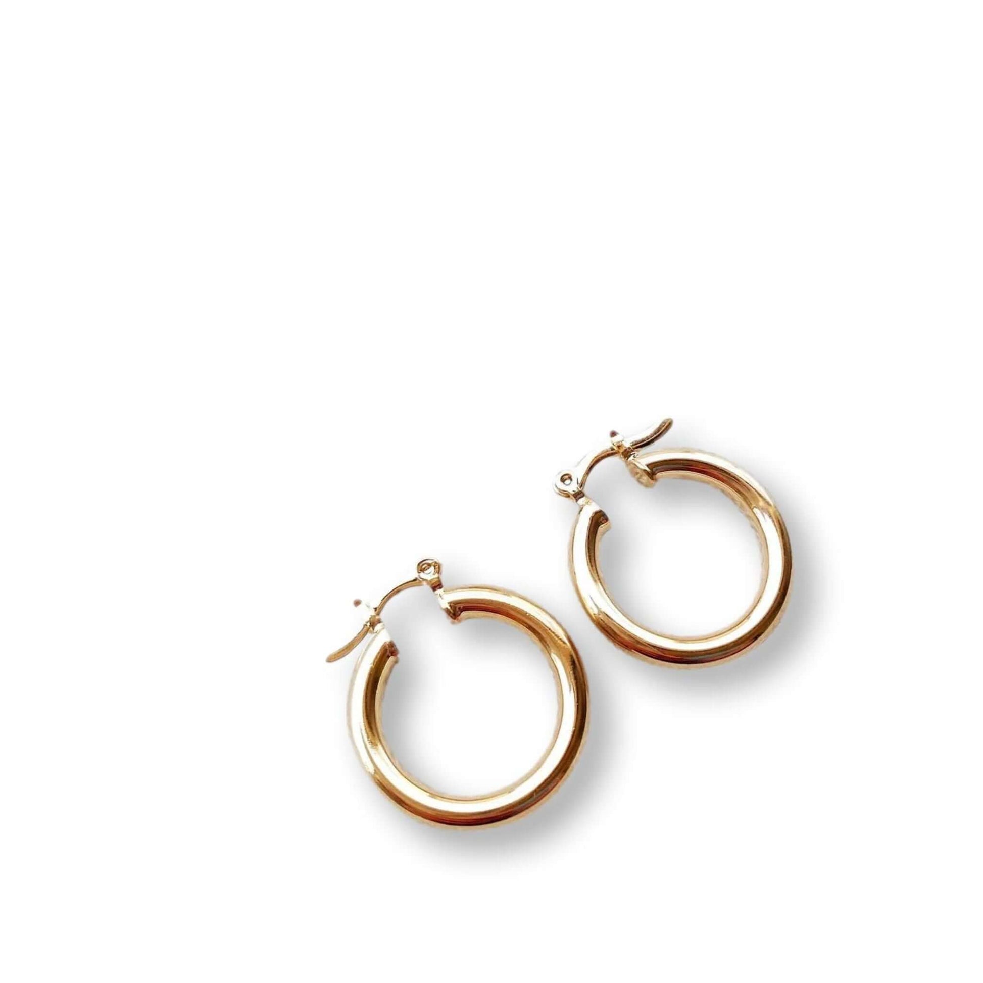 Scottie - Malia Grace Jewelry small gold filled hoop earrings
