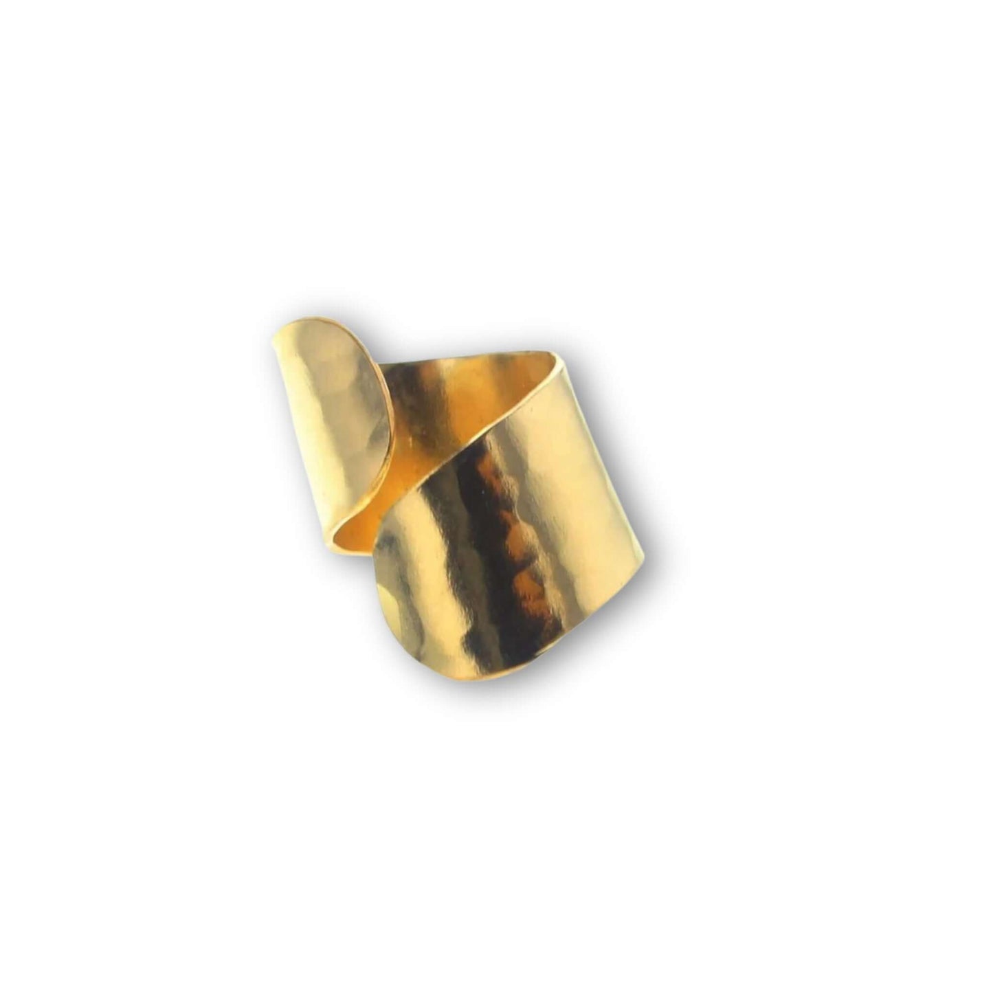 Stevie - Malia Grace Jewelry adjustable wrap ring gold silver