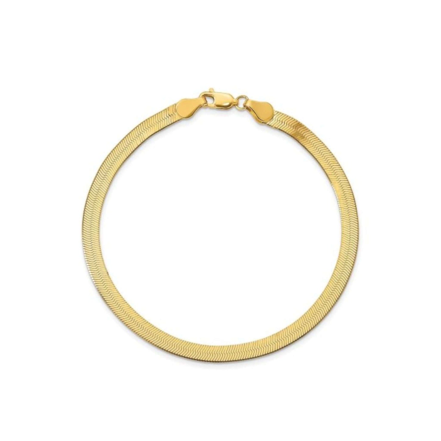 Amirah - 18K gold filled herringbone bracelet