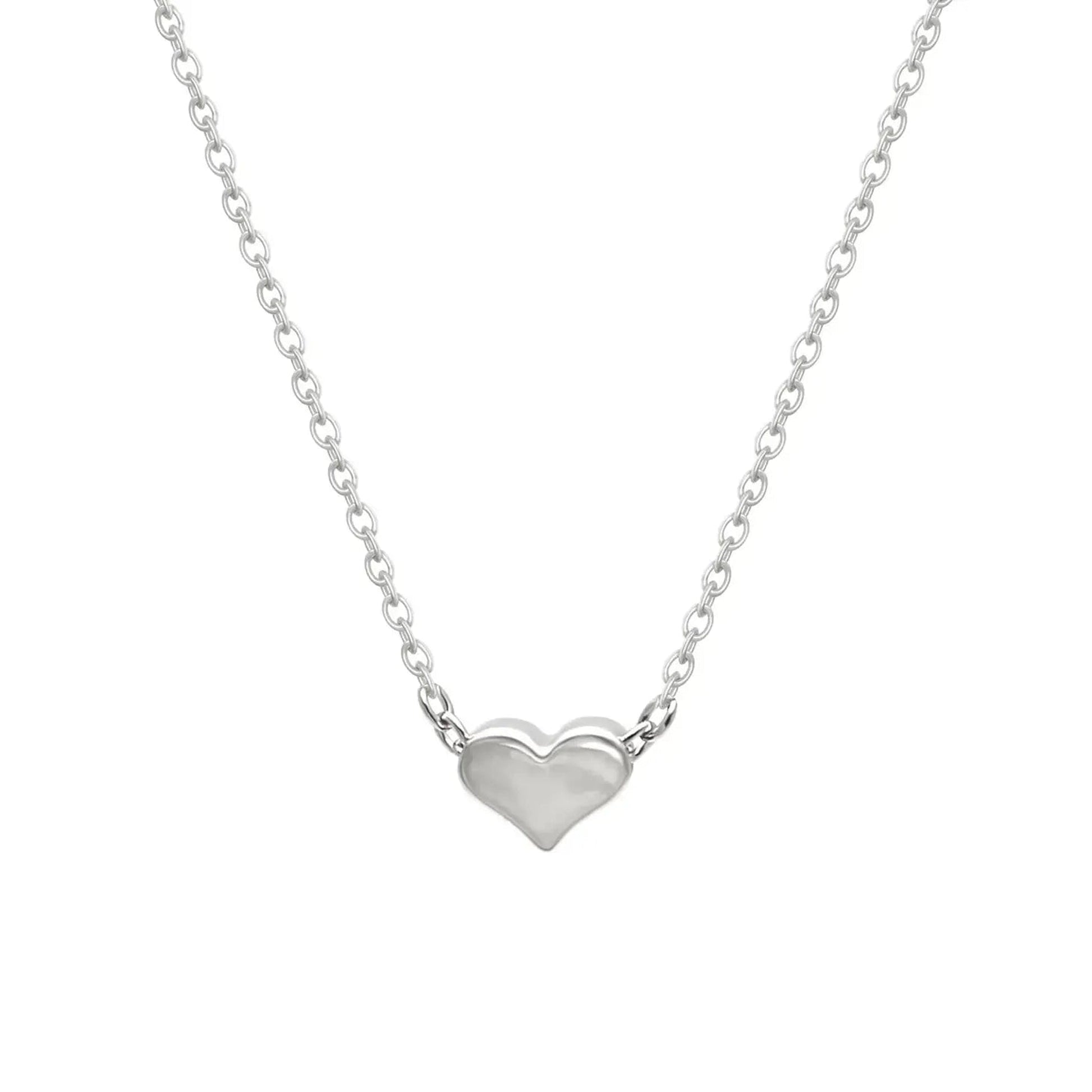 Ava - Malia Grace Jewelry dainty silver heart bracelet