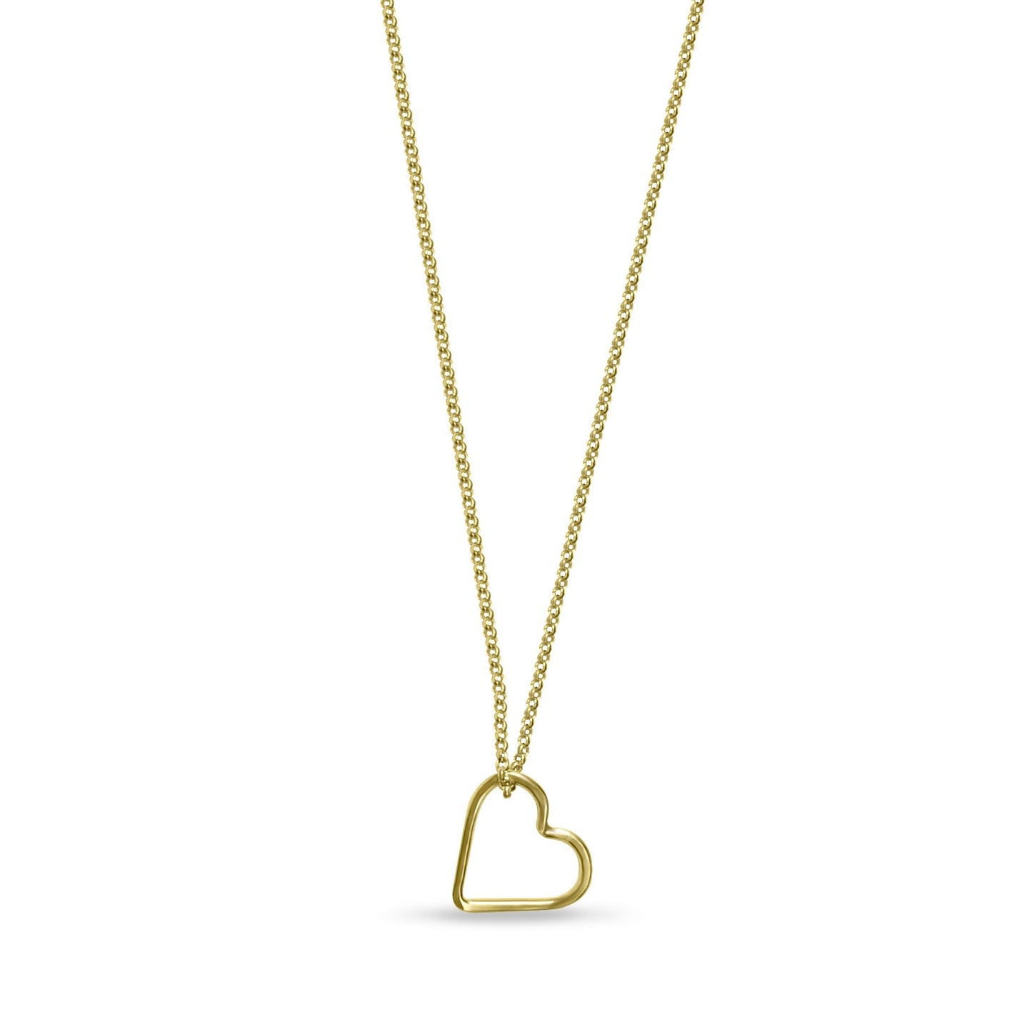 Isabella - Malia Grace Jewelry cute gold heart necklace