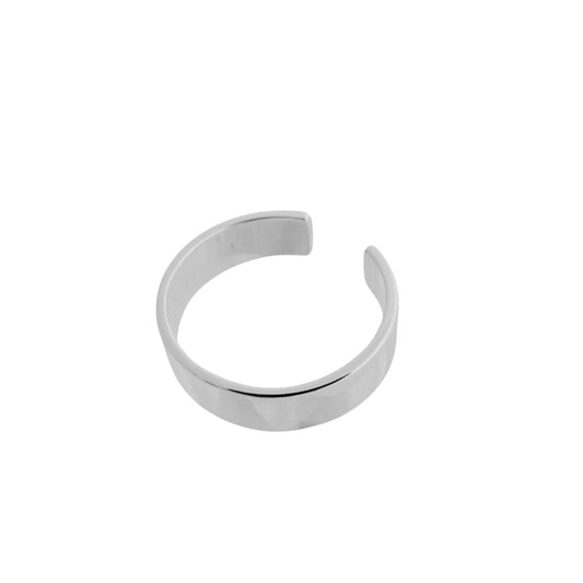 Marley - Malia Grace Jewelry silver adjustable ring band