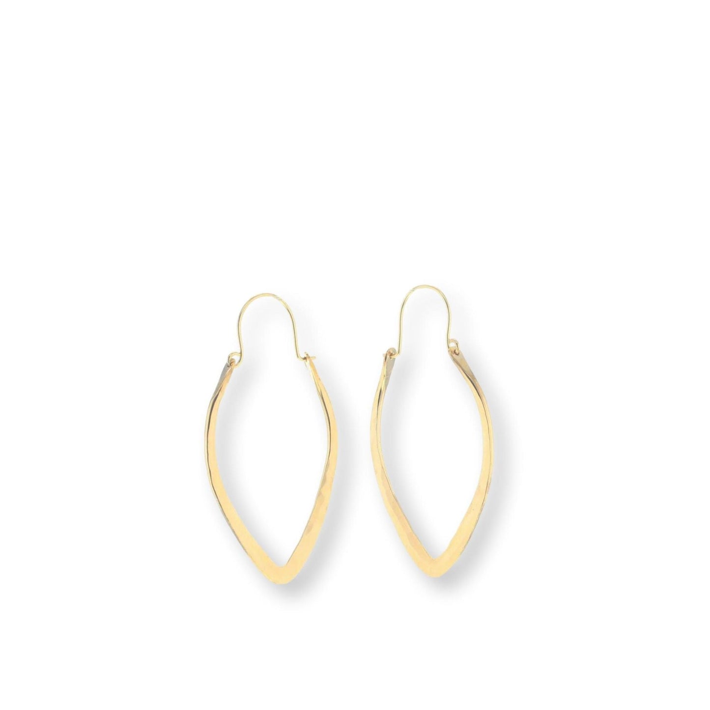 Remy - Malia Grace Jewelry hammered hoop earrings