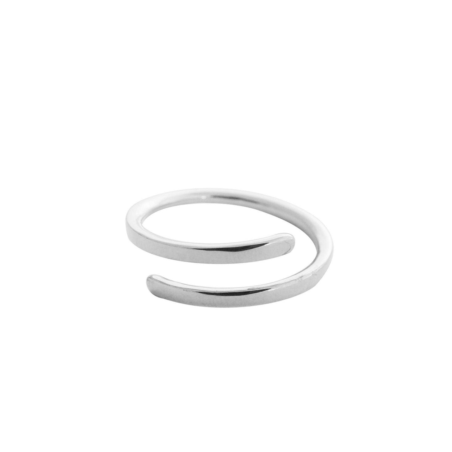 Shay - Malia Grace Jewelry adjustable silver wrap ring