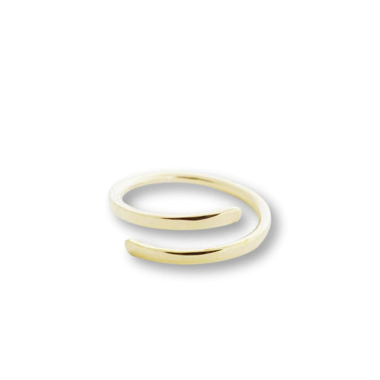 Shay - Malia Grace Jewelry adjustable gold wrap ring