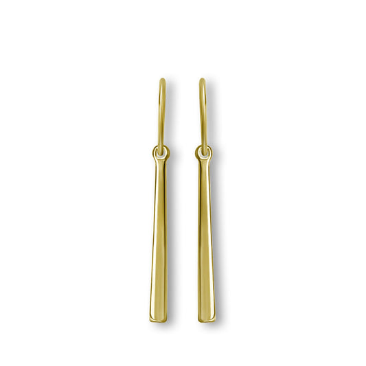 Shiloh - Malia Grace Jewelry gold bar earrings