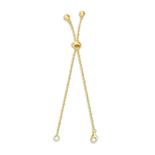 3" Claspable™ Adjustable Jewelry Clasp Converter Available in Gold and Silver for easy jewelry wear.